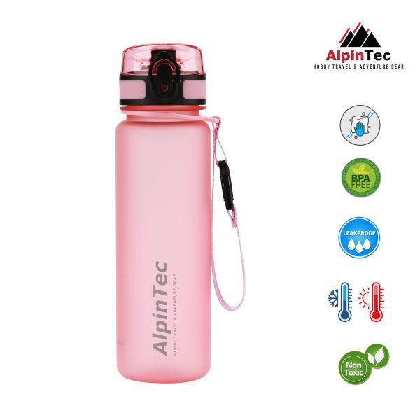 Παγούρι Alpin Tec Style 500 ml Ροζ