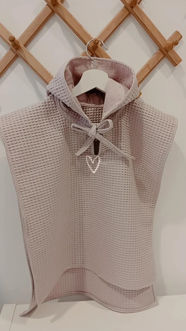 Πόντσο Manibus Meis Lilac (18 μηνών- 3 ετών)
