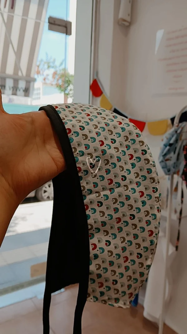 Χειροποίητο σκουφάκι χειρουργείου Men Scrub Cap (διπλής όψης) - Image 2