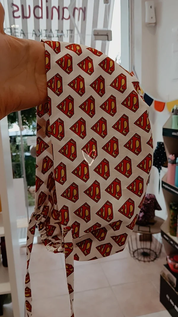 Χειροποίητο σκουφάκι Euro Style Logo Superman - Image 2
