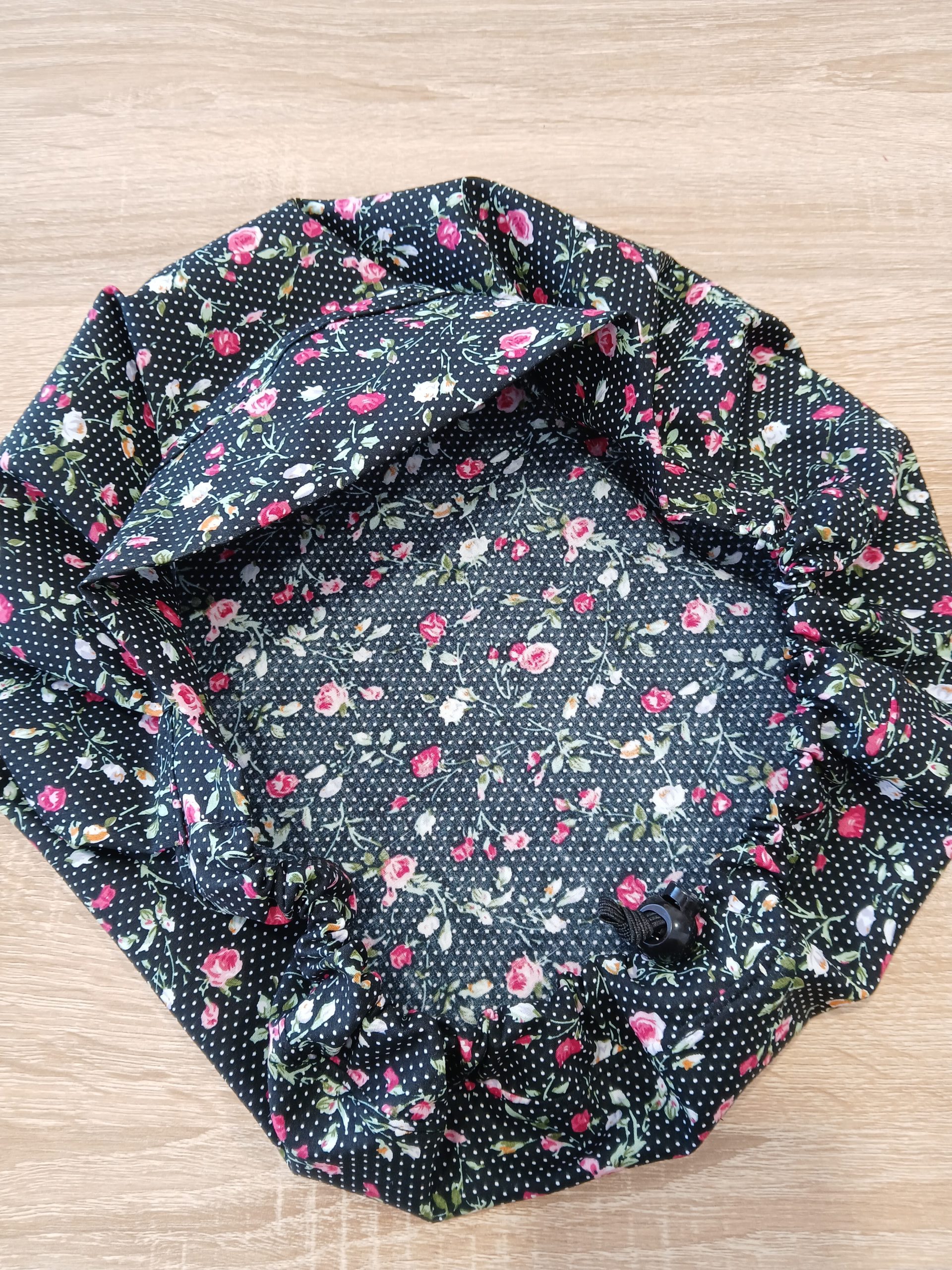 Σκουφάκι Εργασίας Bouffant Large ''Τριανταφυλλάκια Πουά'' - Image 3