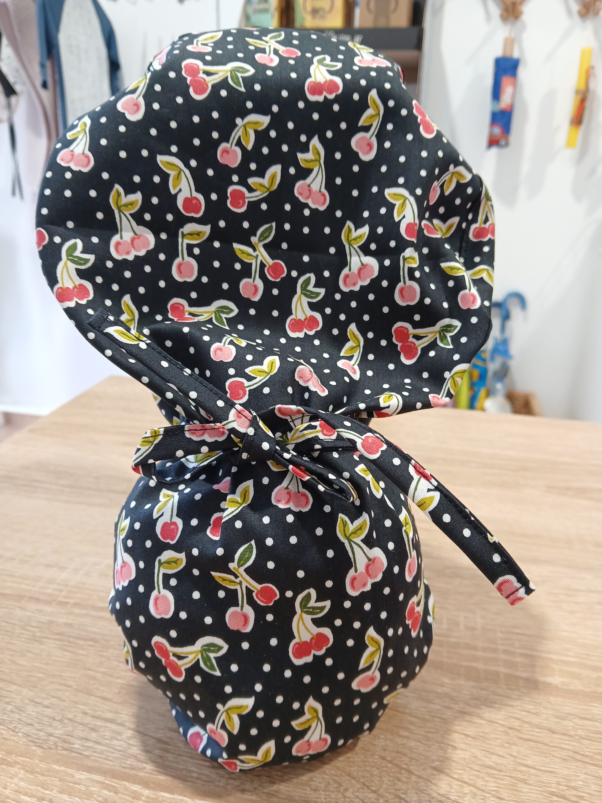 Σκουφάκι Εργασίας Ponytail Κερασάκια