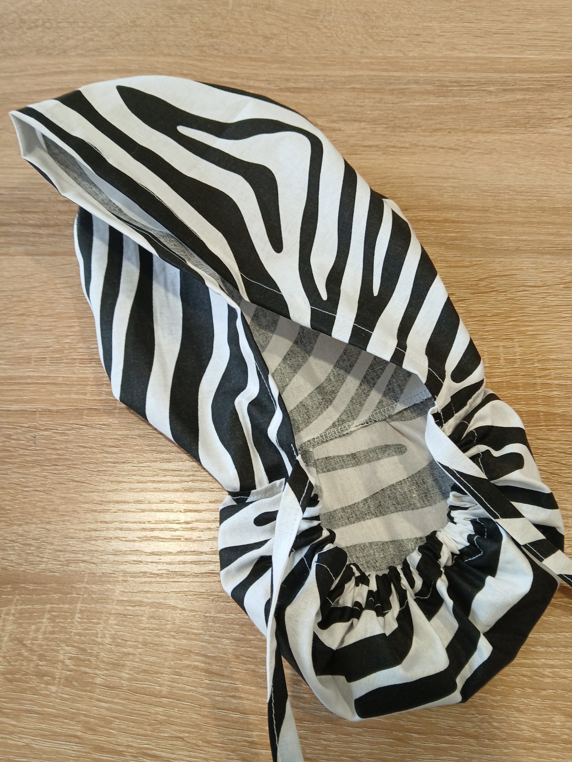 Σκουφάκι Εργασίας Ponytail Ζεβρέ - Image 2